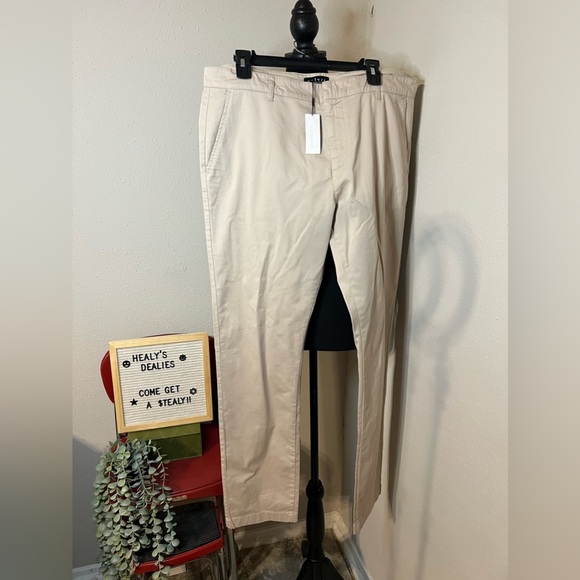 NWT Men’s Khaki Chino Pants - Picture 1 of 8